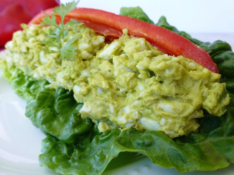 Avocado Egg Salad | www.vegetariant.com