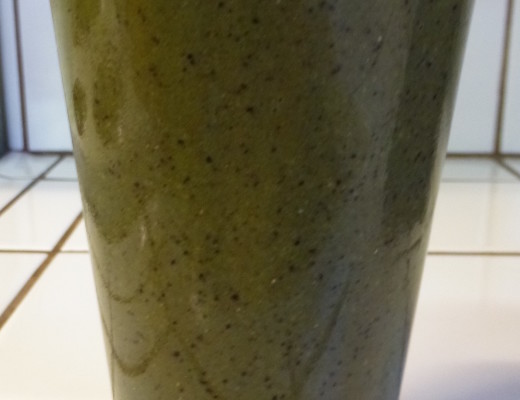 Blueberry Banana Bran Muffin Smoothie | www.vegetariant.com