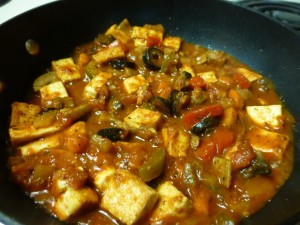 Tofu Chunky Vegetable Marinara | wwww.vegetariant.com