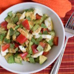 Deconstructed Avocado Egg Salad | www.vegetariant.com