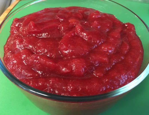 Cranberry Applesauce | www.vegetariant.com