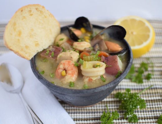 Seafood Soup | www.vegetariant.com