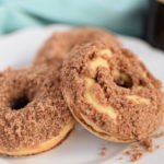 Cinnamon Overload Baked Donut | www.vegetariant.com