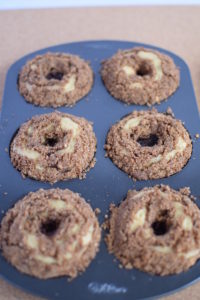 Baked Donuts with Cinnamon Crumb
